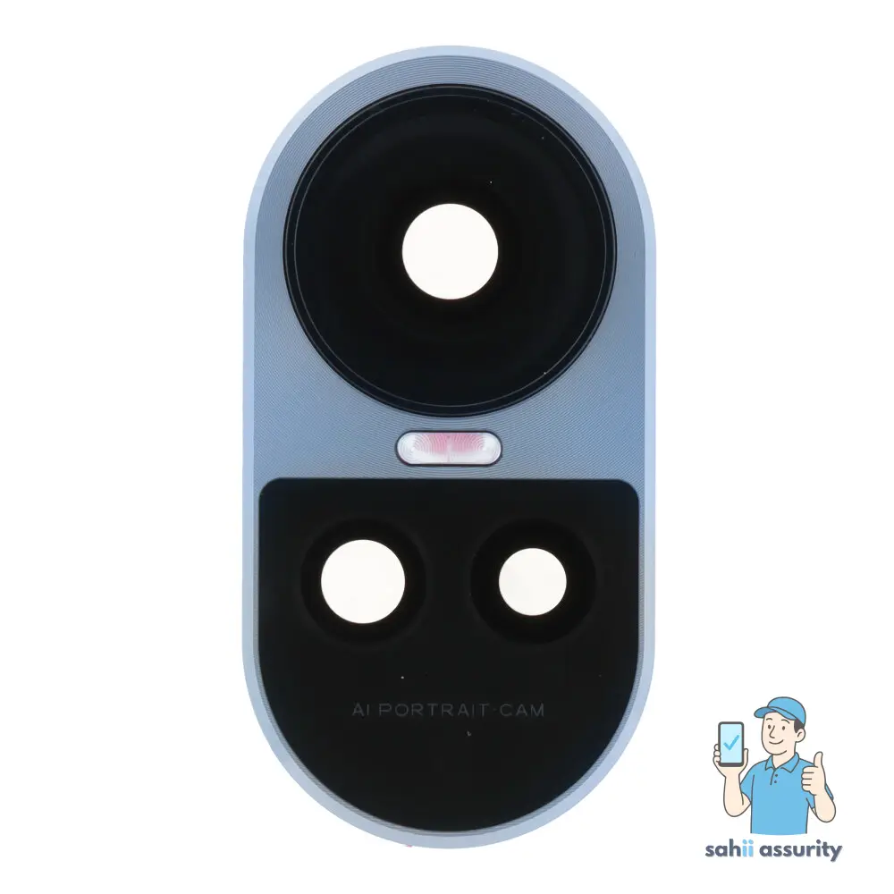 Camera Lens Glass with Frame for Oppo Reno10 5G 